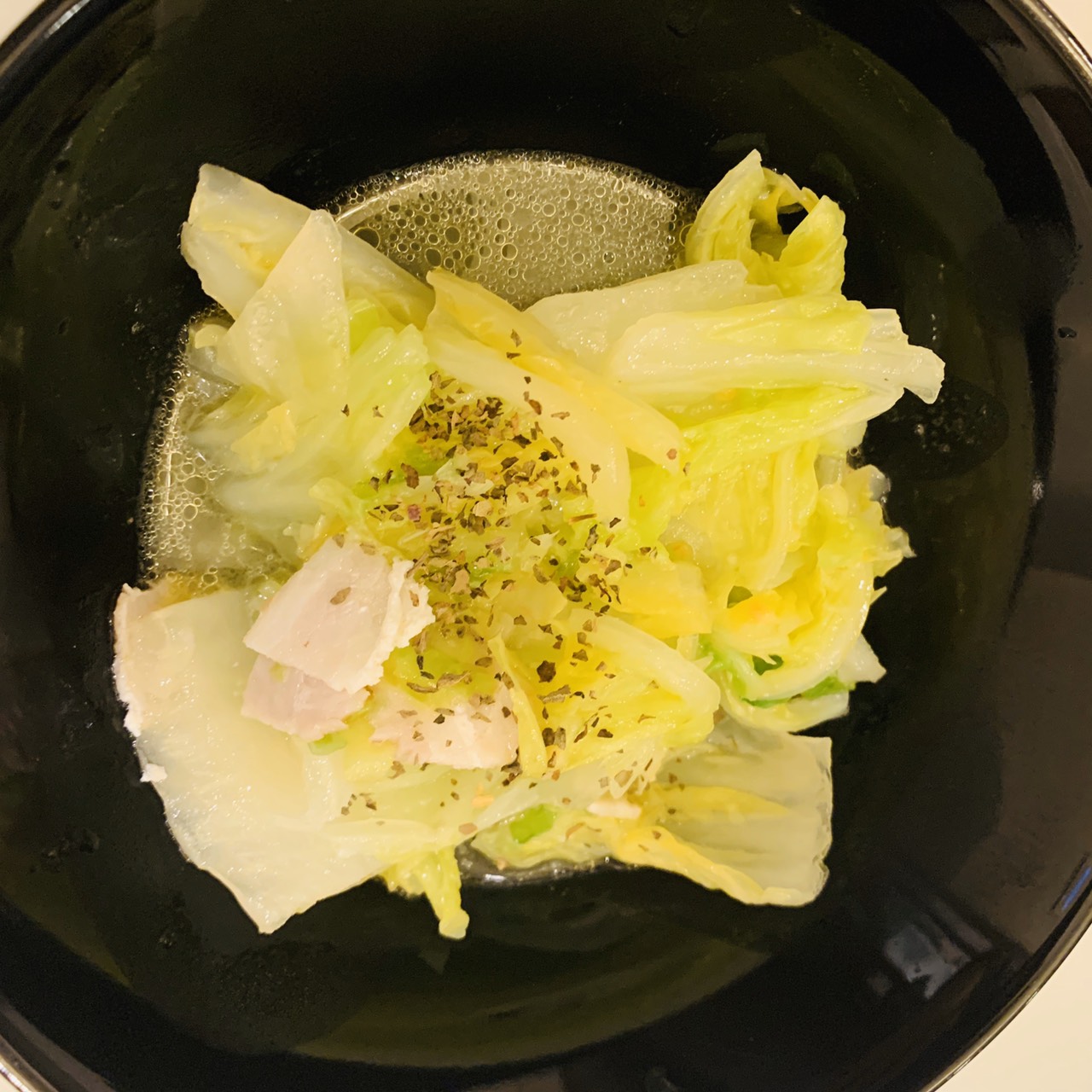 白菜とベーコンのオリーブオイル蒸し  主婦マルコの糖質オフ簡単レシピ